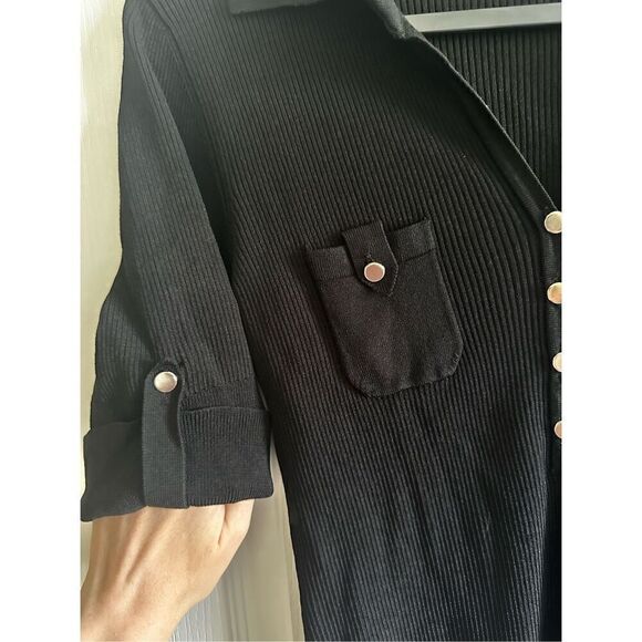 Cache Women's Size Large Short Sleeve Top - Picture 11 of 11